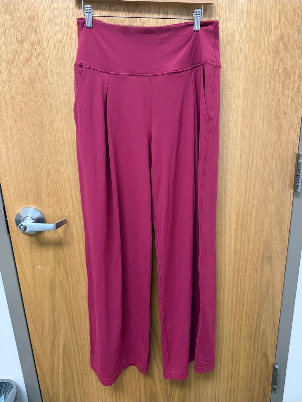 lululemon athletica Align High Rise Palazzo Wide-Leg Pants in Berry Pink